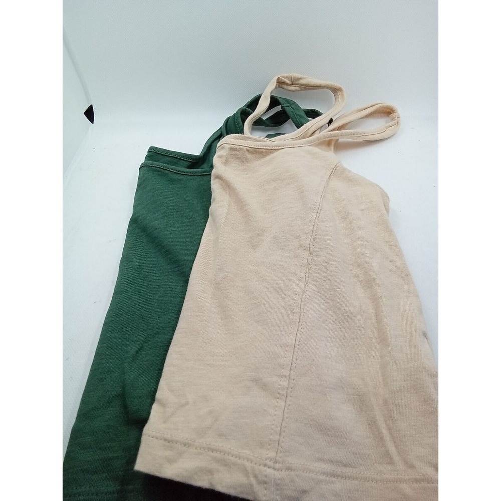 Two Aerie Tank‎ Tops- Small-1 tan, 1 green